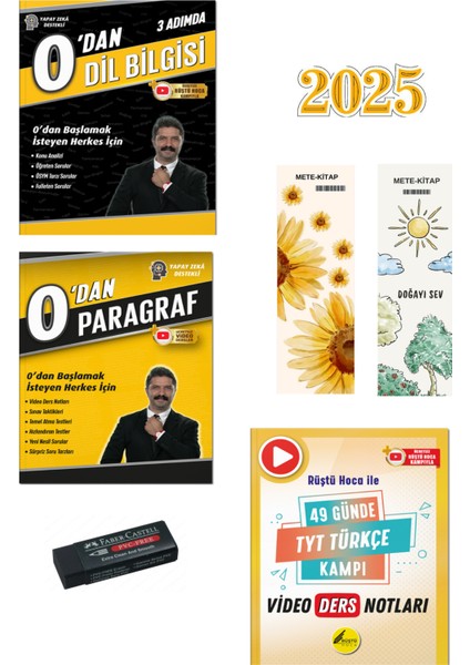 49 Günde Tyt Türkçe Video Ders Notları,0'dan Dil Bilgisi ve 0'dan Paragraf