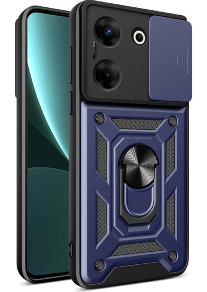 Tecno Camon 20 Pro 5g Kılıf Kamera Sürgülü Tam Koruma Lyon Kapak