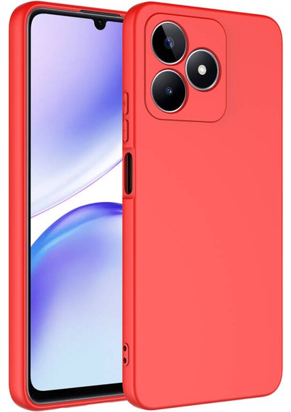 Realme Note 50 Kılıf Içi Kadife Dolgulu Kasayı Çizmeyen Sweetish Lansman Premium Kapak