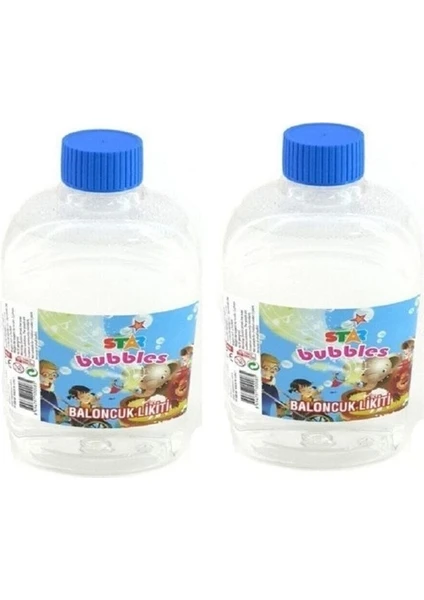 Star Bubbles Köpük Baloncuk Suyu 0,5 lt 2'li