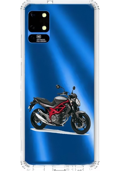 Reeder S19 Max Uyumlu Şık Motosiklet Desenli Silikon Kılıf