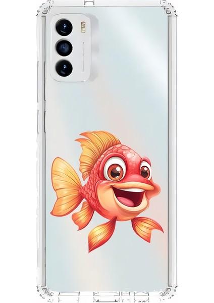 Reeder S19 Max Pro S Uyumlu Neşeli Balık Desenli Silikon Kılıf