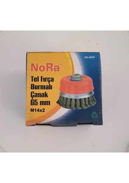 Burmalı Çanak Tel Fırça