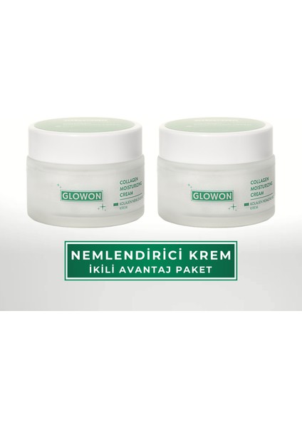 KOLAJEN NEMLENDİRİCİ KREM İKİLİ AVANTAJ PAKET
