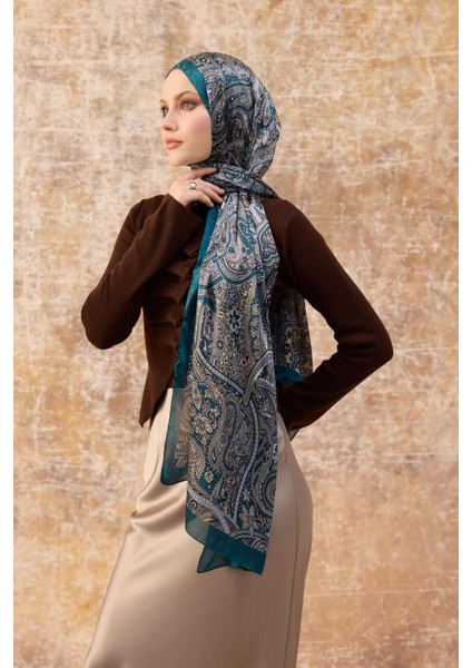 Petrol Hint Vual Şal - 5003-05 modelleri