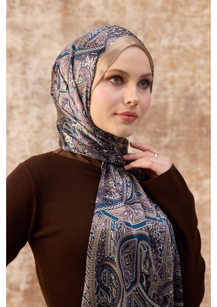 Camel Hint Vual Şal - 5003-15