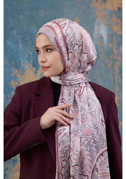 Pudra Hint Vual Şal - 5004-13 fiyatları