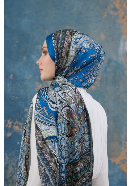 Indigo Hint Vual Şal - 5007-03 fırsatları