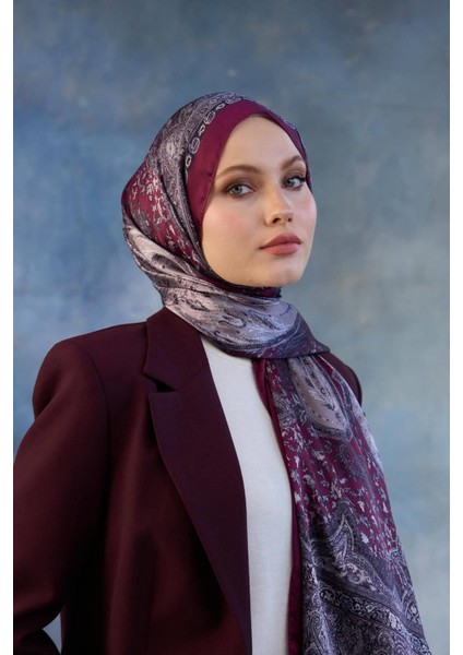 Vişne Çürüğü Hint Vual Şal - 5002-06