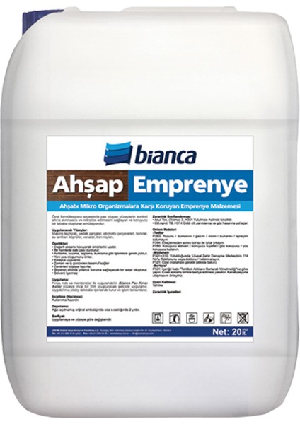 Ahşap Emprenye 20 Lt