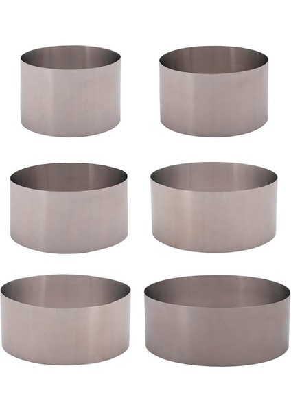 Yuvarlak Pasta Çemberi Seti (Yükseklik 10 Cm) fiyatları