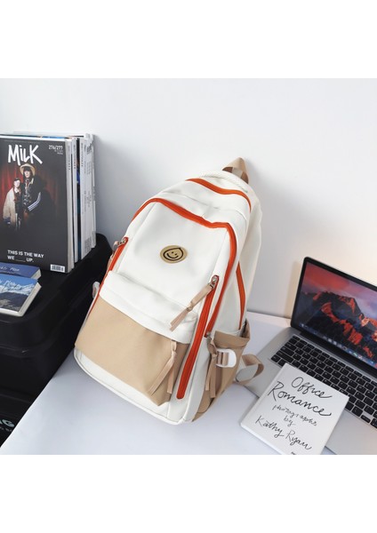 Ortaokul Lise Öğrencileri Için Çok Yönlü Büyük Kapasiteli Sırt Çantası (Yurt Dışından)