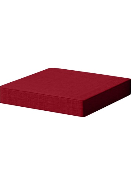 Açı Tekerlekli Sandalye Oturma Minderleri Mat Çıkarılabilir Kılıf Plaj 40X40CM Kırmızı (Yurt Dışından)