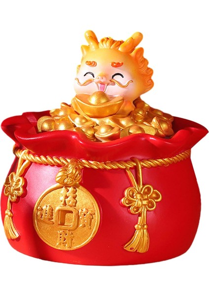 Heykeli 2024 Şği Hediyesi Para Bankası Masaüstü 9.5CMX9.5CMX10.5CM Hayvanlı (Yurt Dışından) fiyatları
