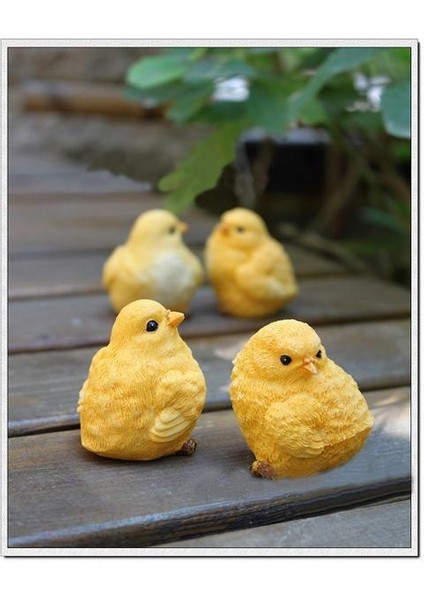 Emülasyon Küçük Sarı Tavuk 4'lü Paket (Yurt Dışından) modelleri
