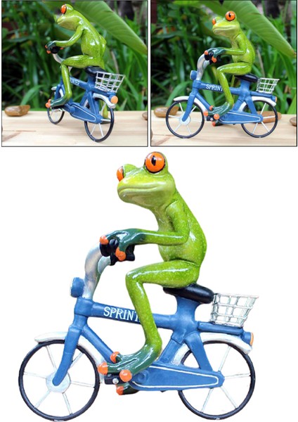 Heykelcik Reçine Kurbağa Heykeli Model Dekoratif (Yurt Dışından) fiyatları