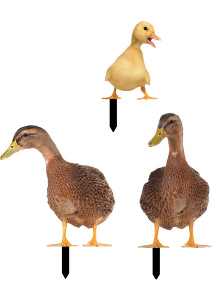 3x Ördek Heykeli Kazıkları Peri El I Heykeli Iş Figürleri Kazıklar (Yurt Dışından) modelleri
