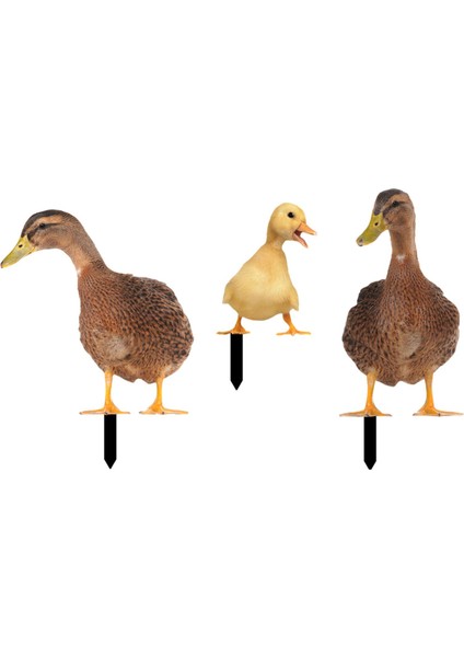 3x Ördek Heykeli Kazıkları Peri El I Heykeli Iş Figürleri Kazıklar (Yurt Dışından) fırsatları