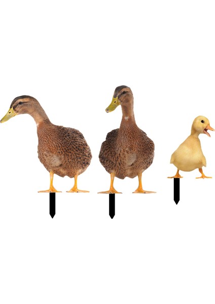 3x Ördek Heykeli Kazıkları Peri El I Heykeli Iş Figürleri Kazıklar (Yurt Dışından) indirimleri