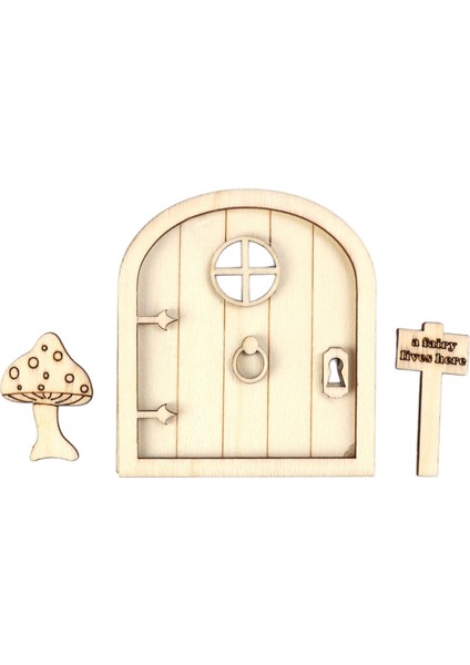 Dıy 3D Ahşap Kit Minyatür Aksesuarlar Dekorasyonu B (Yurt Dışından) fiyatları