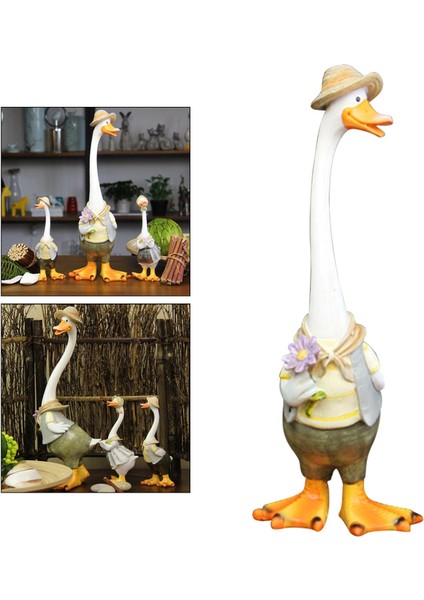 El Sanatları Ördek Heykeli Ayakta Reçine Heykeli Ev (Yurt Dışından) fiyatları