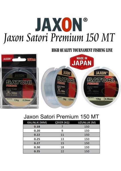 Jaxon Satori Premium 150 mt 0,27 mm