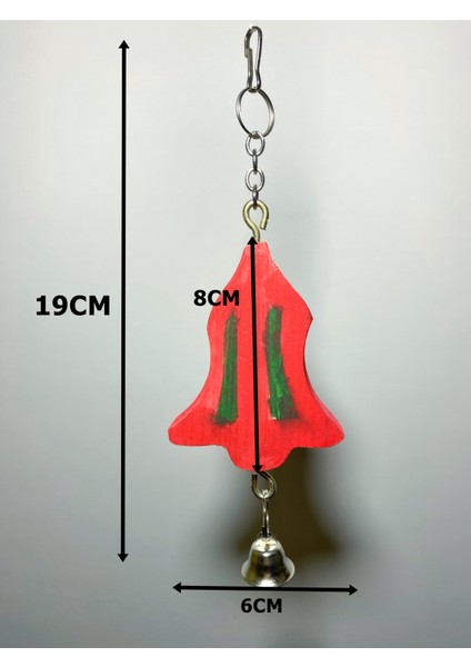 Çan Figürlü Kuş Oyuncağı