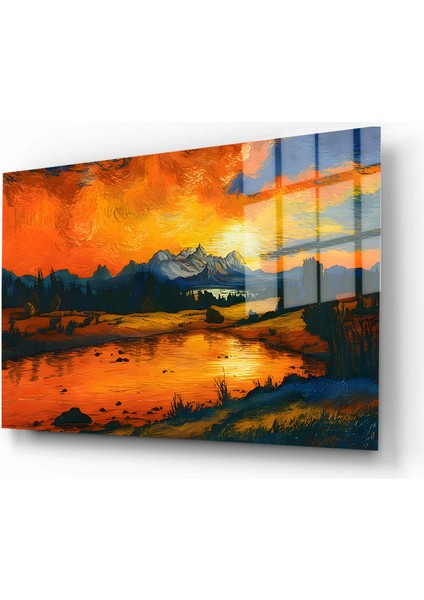 Premium Glasses ^#sanatsal Yapayzeka, Creative Art, Pop Art Temalı Cam Tablo 80 fiyatları