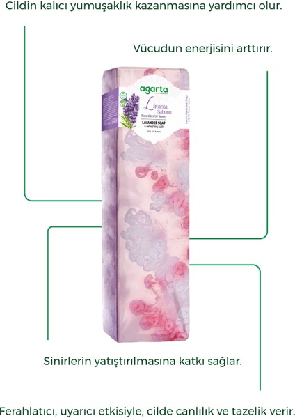 Doğal 1400 Gr El Yapımı Lavanta Sabun Blok fiyatları