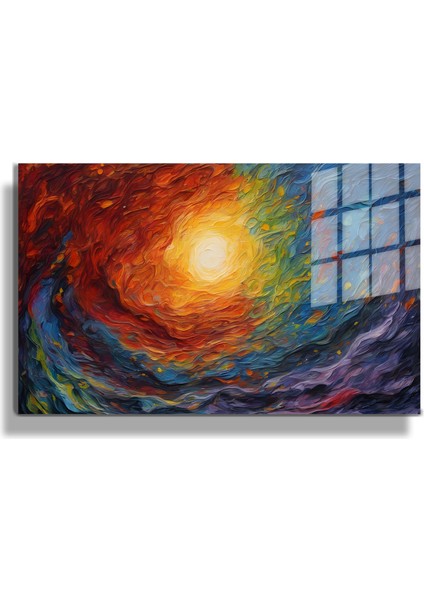 Premium Glasses ^#sanatsal Yapayzeka, Creative Art, Pop Art Temalı Cam Tablo 150
