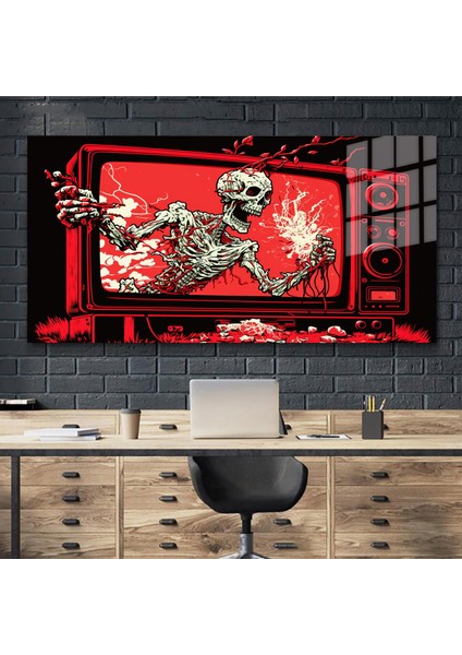 Premium Glasses ^#sanatsal Yapayzeka, Creative Art, Pop Art Temalı Cam Tablo 88 modelleri