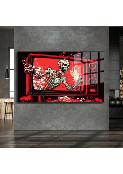 Premium Glasses ^#sanatsal Yapayzeka, Creative Art, Pop Art Temalı Cam Tablo 88 indirimleri