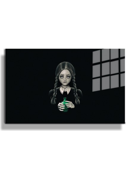 Premium Glasses ^#sanatsal Yapayzeka, Creative Art, Pop Art Temalı Cam Tablo 164
