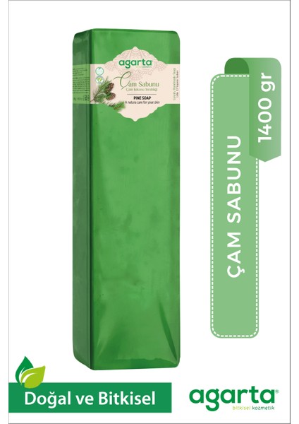 Doğal 1400 Gr El Yapımı Çam Sabunu Blok