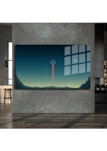 Premium Glasses ^#sanatsal Yapayzeka, Creative Art, Pop Art Temalı Cam Tablo 192 indirimleri