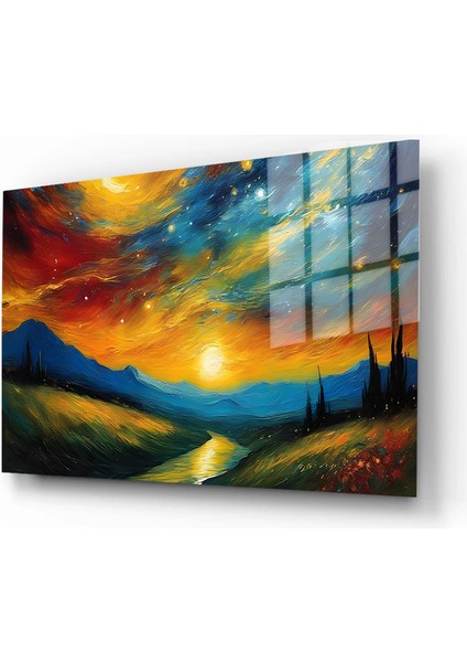Premium Glasses ^#sanatsal Yapayzeka, Creative Art, Pop Art Temalı Cam Tablo 385 fiyatları