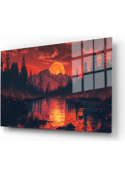 Premium Glasses ^#sanatsal Yapayzeka, Creative Art, Pop Art Temalı Cam Tablo 387 fiyatları