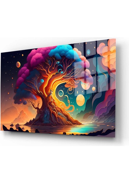Premium Glasses ^#sanatsal Yapayzeka, Creative Art, Pop Art Temalı Cam Tablo 141 fiyatları