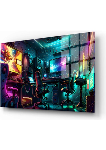 Premium Glasses ^#sanatsal Yapayzeka, Creative Art, Pop Art Temalı Cam Tablo 173 fiyatları