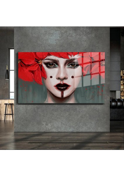 Premium Glasses ^#sanatsal Yapayzeka, Creative Art, Pop Art Temalı Cam Tablo 188 indirimleri