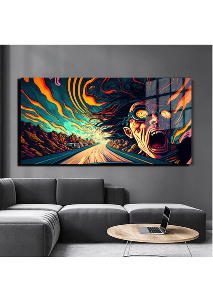 Premium Glasses ^#sanatsal Yapayzeka, Creative Art, Pop Art Temalı Cam Tablo 207 fırsatları