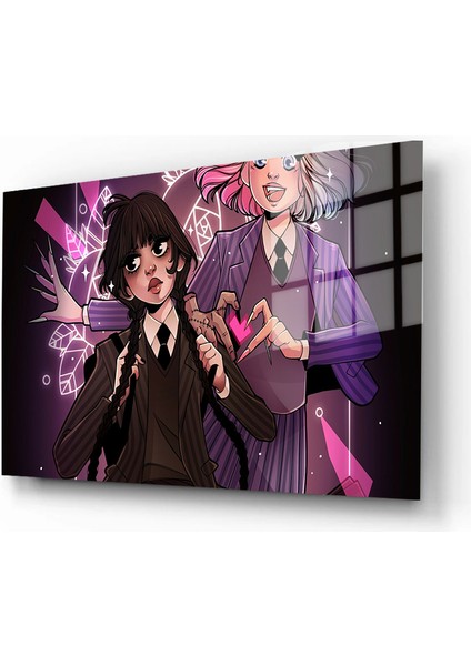 Premium Glasses ^#sanatsal Yapayzeka, Creative Art, Pop Art Temalı Cam Tablo 160 fiyatları