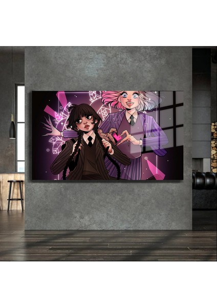 Premium Glasses ^#sanatsal Yapayzeka, Creative Art, Pop Art Temalı Cam Tablo 160 indirimleri