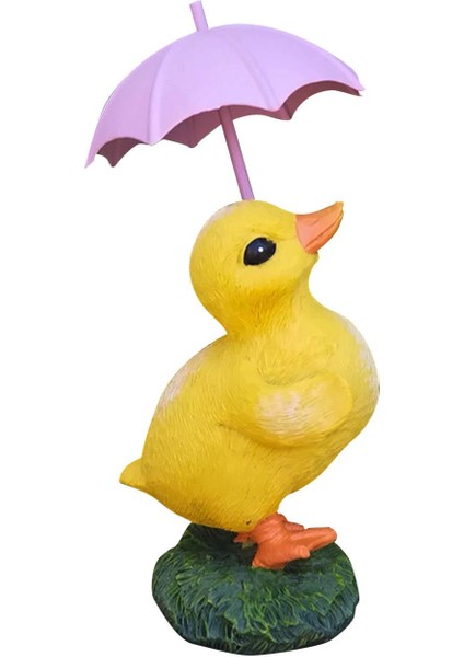 Icı Şemsiye Ördek Figürü Dekoratif Çim Figürleri Koleksiyonu (Yurt Dışından) indirimleri