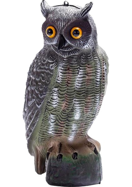 Çatılar Kuş Iı Için Gerçekçi Baykuş Heykeli Dekorasyonu A (Yurt Dışından)