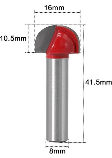 8 mm Şaft 16MM Çekirdek Kutusu (Yurt Dışından)
