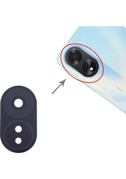 Oppo A38 Uyumlu Kamera Lensi Cam CPH2579