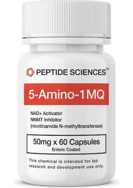 Peptıde Scıences 5-Amino-1mq (60 Capsules) Made In Usa