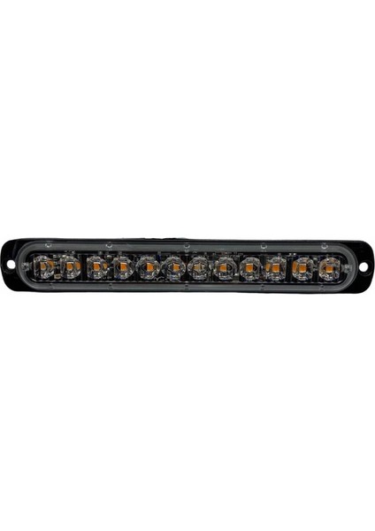 9V-36V 12 LED Mini Bar Off-Road Fonksiyonlu Çakar Turuncu (190*28 Mm)