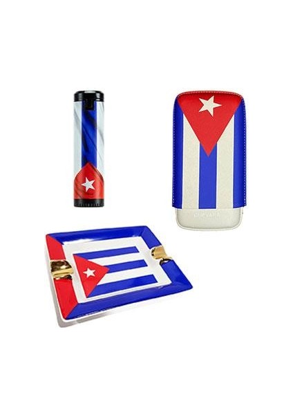 Cuban Flag Puro Aksesuar Seti